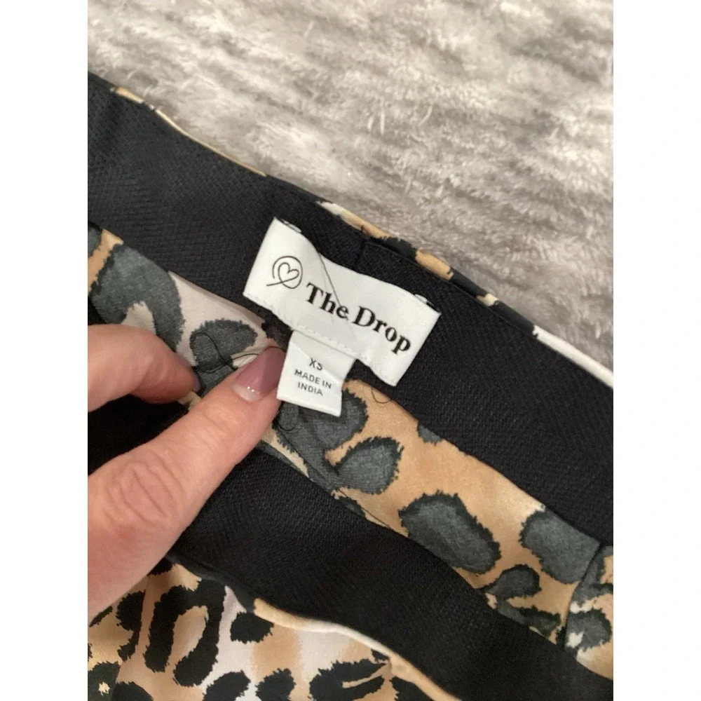 The Drop Women Leopard‎ Maxi Skirt XS